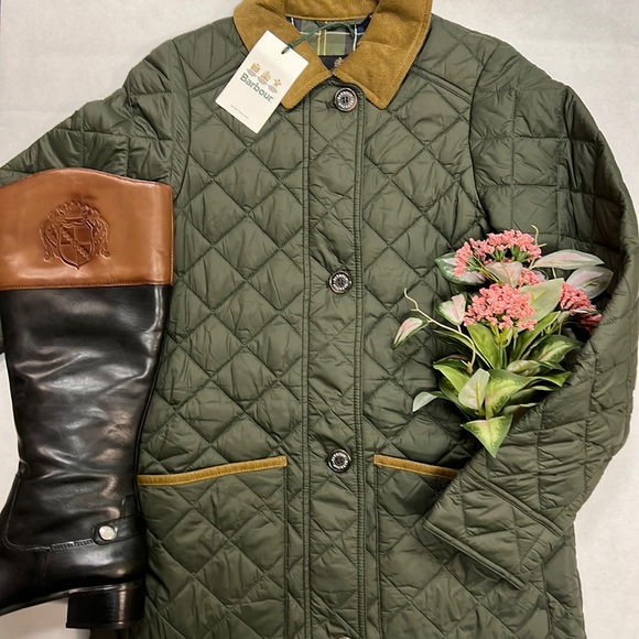 Barbour Jackets & Coats Barbour Hollingworth Long Quilted Coat